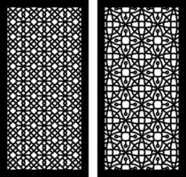 Geometric and simple pattern for panel, background, and cutting art vector