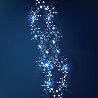 Quantum computer technologies concept. Futuristic blue circuit board background . Modern technology circuit board texture background design. Waves flow. Quantum explosion technology. vector