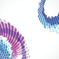 Abstract colorful halftone background. Modern gradient Multicolor Backdrop with dots. Dotted soft lines pattern. illustration. vector
