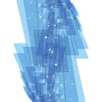 Abstract blue technology background design in eps 10 vector