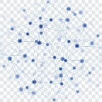 Digital Data Flow Background. Big Data Technology Lines. Data Transmission Concept. High Speed Internet. Information Matrix Flow in Virtual Reality Cyberspace. Illustration. vector