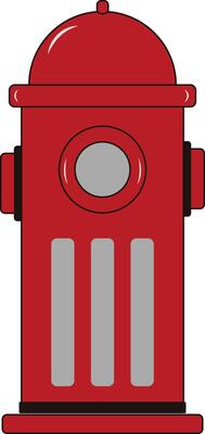 Firefighter Safety Equipment. Illustration in Flat Design.