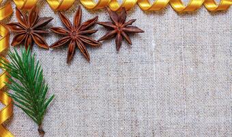 New Year and Christmas background and frame for the design of banners and postcards, as well as for any design on the theme of Christmas and New Year. photo