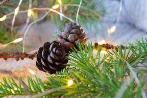 Christmas frame background for the design of banners and postcards for the new year photo