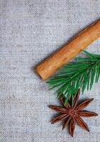 New Year and Christmas background and frame for the design of banners and postcards, as well as for any design on the theme of Christmas and New Year. photo