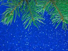 New Year and Christmas background and frame for the design of banners and postcards, as well as for any design on the theme of Christmas and New Year. photo