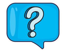 Question mark icon illustration design vector