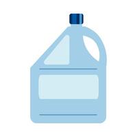 A gallon of liquid on a white background vector