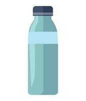 Water bottle illustration vector