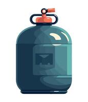 A gas can with a lid on it vector