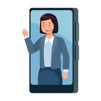 Call center operator on the phone with a customer, call center operator on the phone with a customer vector