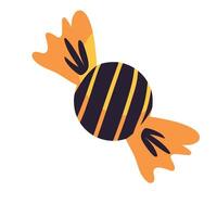 A candy with a bee on it vector