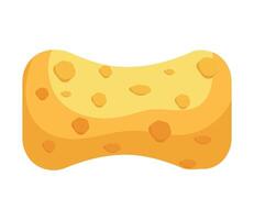 Cheese bone icon in cartoon style vector