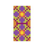 A colorful pattern on a white background vector