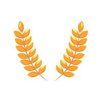 A laurel wreath on a white background vector