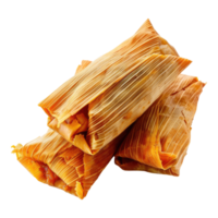 Tamales Isolated on transparent background. png