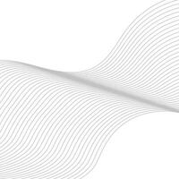 Abstract digital wavy line background vector
