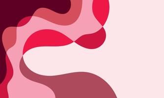 wavy and vibrant background template copy space set fluid vector