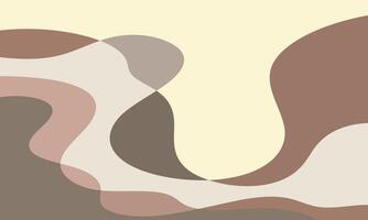 Abstract brown background gradient illustration for your design. vector