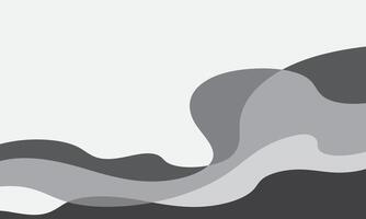 abstract greybackground with smooth lines illustration vector
