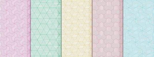 Seamless pattern Geometric background illustration eps. 10 vector