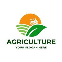 Agriculture logo. Farm concept logo design on white background vector