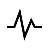 Heart icon. Isolated on white background. Love symbol. vector