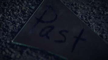 Mirror shard Past symbolizes history and selfreflection, captures nostalgia and introspection video