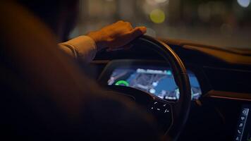 Enjoying Nighttime Driving Enhanced by a Modern and Innovative Dashboard Display System video