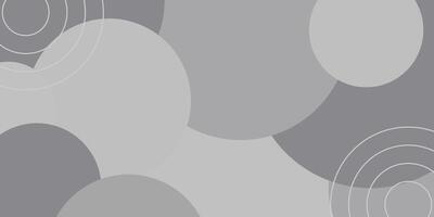 gray abstract circle pattern background. design for banner, greeting card, flyer, brochure, social media. vector
