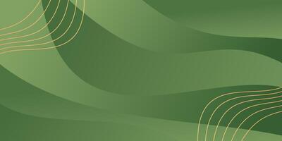 green gradient background with copy space area. design for banner, greeting card, poster, cover, web, social media. vector