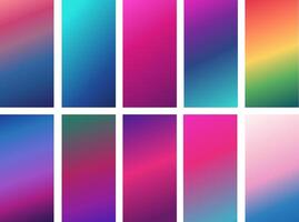 Gradient Background With Portrait and Simple Style vector