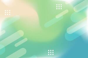Blue and light green blurred background with modern abstract blurred pink gradient vector