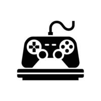 Gamepad Silhouette for Download - Essential Graphic for Gaming Enthusiasts and Digital Design Projects vector