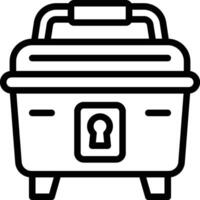 toolbox icon. Portable Toolbox Icon vector
