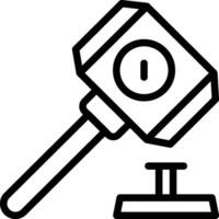 Hammer Icon. Sledgehammer Icon vector