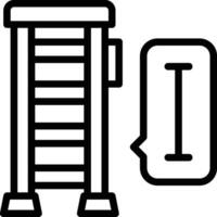 ladder icon. Telescoping Ladder Icon vector