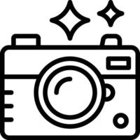 Camera Icon. photo camera sign and symbol vector