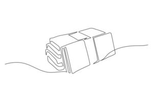 Money line on a white background. Stack of money, business, investment. Continuous line drawing of bank, money, finance, financial, payment, data, savings, economic, wealth, credit vector