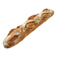 Baguette isolated on transparent background png