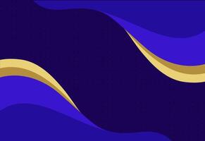 Blue curve background Colorful smooth twist light blue lines background vector