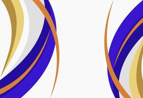 blue background Colorful smooth twist light vector