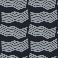 Seamless pattern with geometric shapes. Abstract drawing in the form of polygons and lines. vector