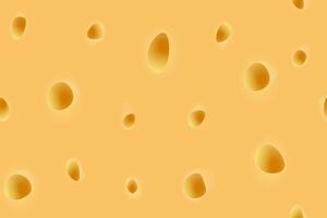 Cheese pattern background vector