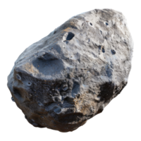Asteroid isolated on transparent background png