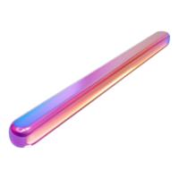 Vibrant minimal search bar design isolated on transparent background png