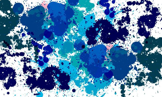 Watercolor imitation background. dark color on white background. paint brush.