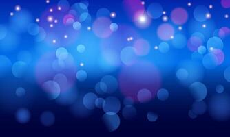 Blue bokeh abstract background. colorful circle gradient blue. vector
