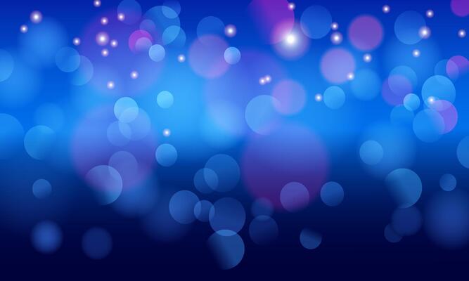 Blue bokeh abstract background. colorful circle gradient blue.