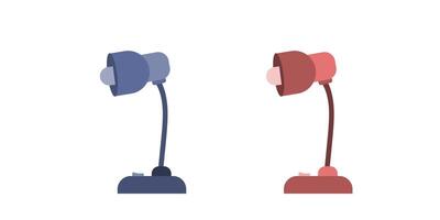 Table Lamp icon design with white background stock illustration vector